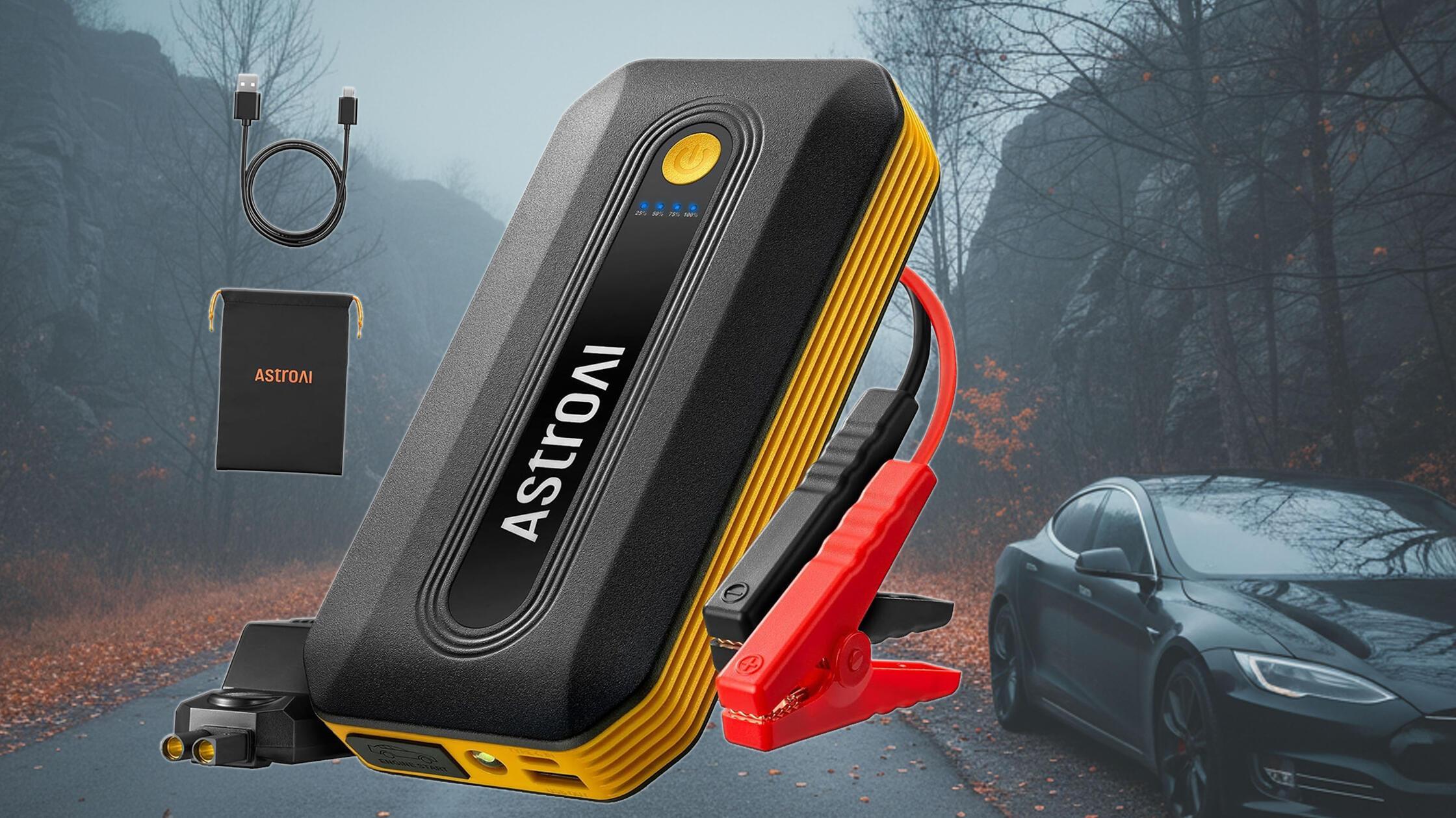 Starthilfe Powerbank AstroAI Autobatterie