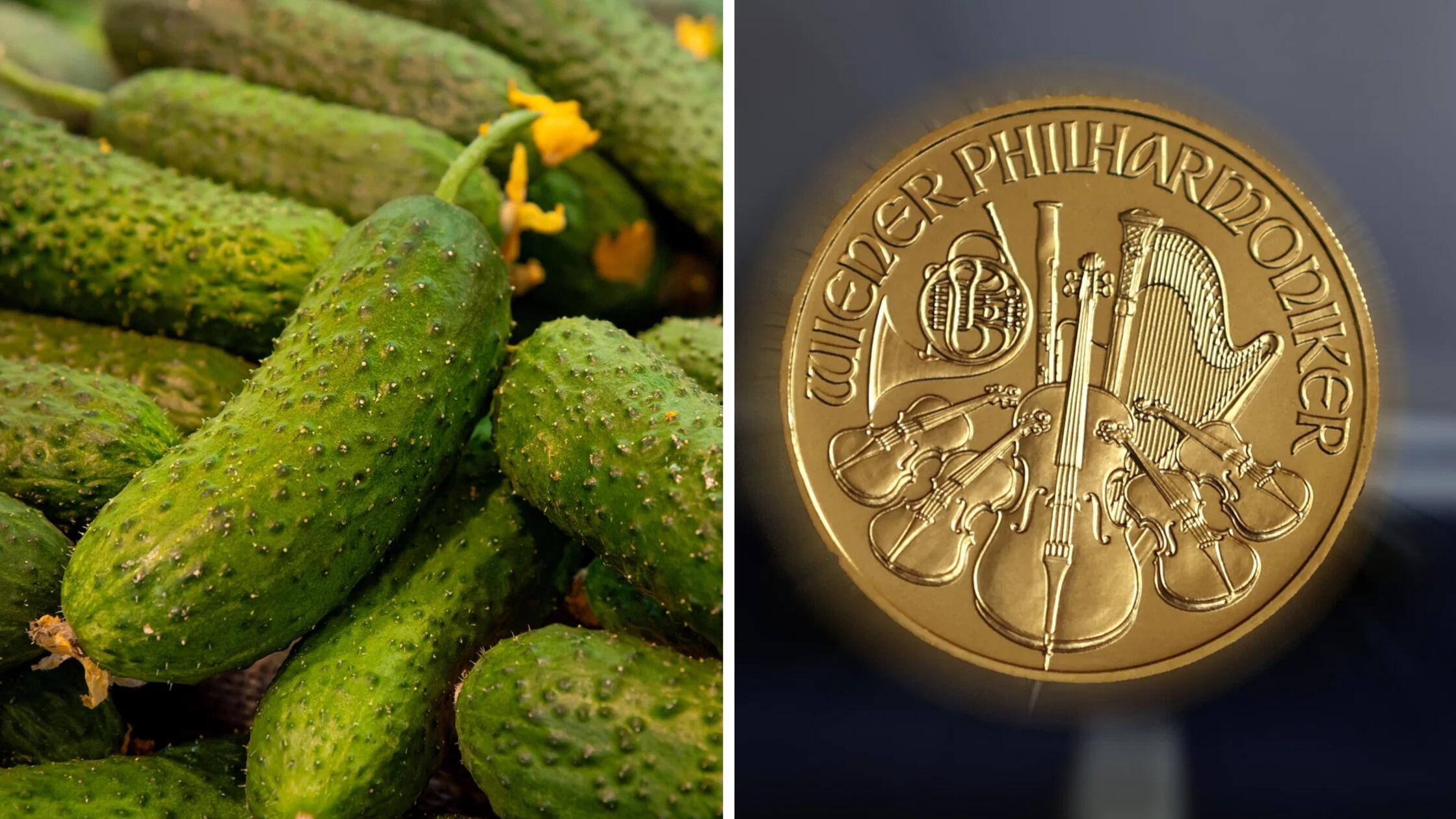 Gurke statt Goldmünze erhalten: Frau aus Bayern wird um 3.000 Euro betrogen