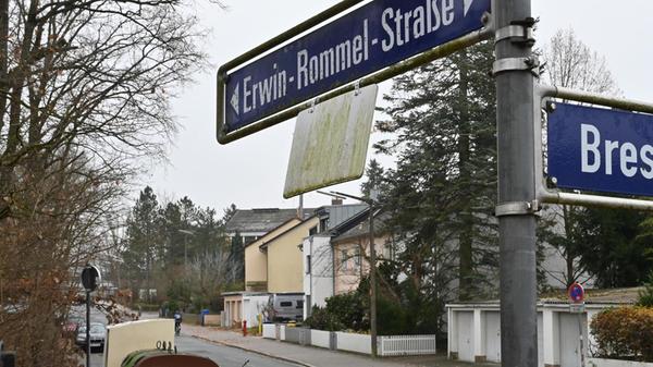 In der Erwin-Rommel-StraßeFoto: Klaus-Dieter Sch