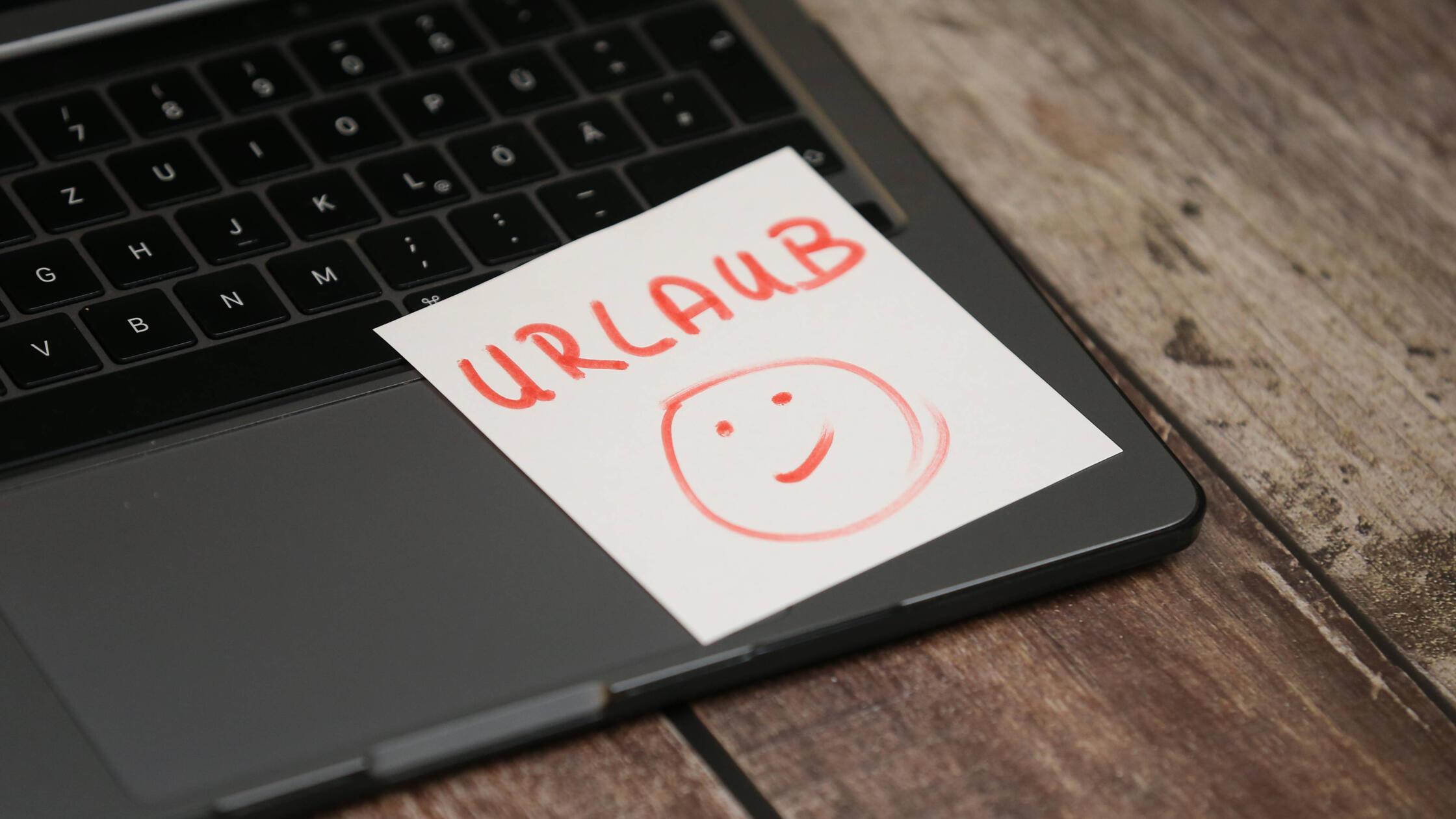 Urlaub in der Arbeit