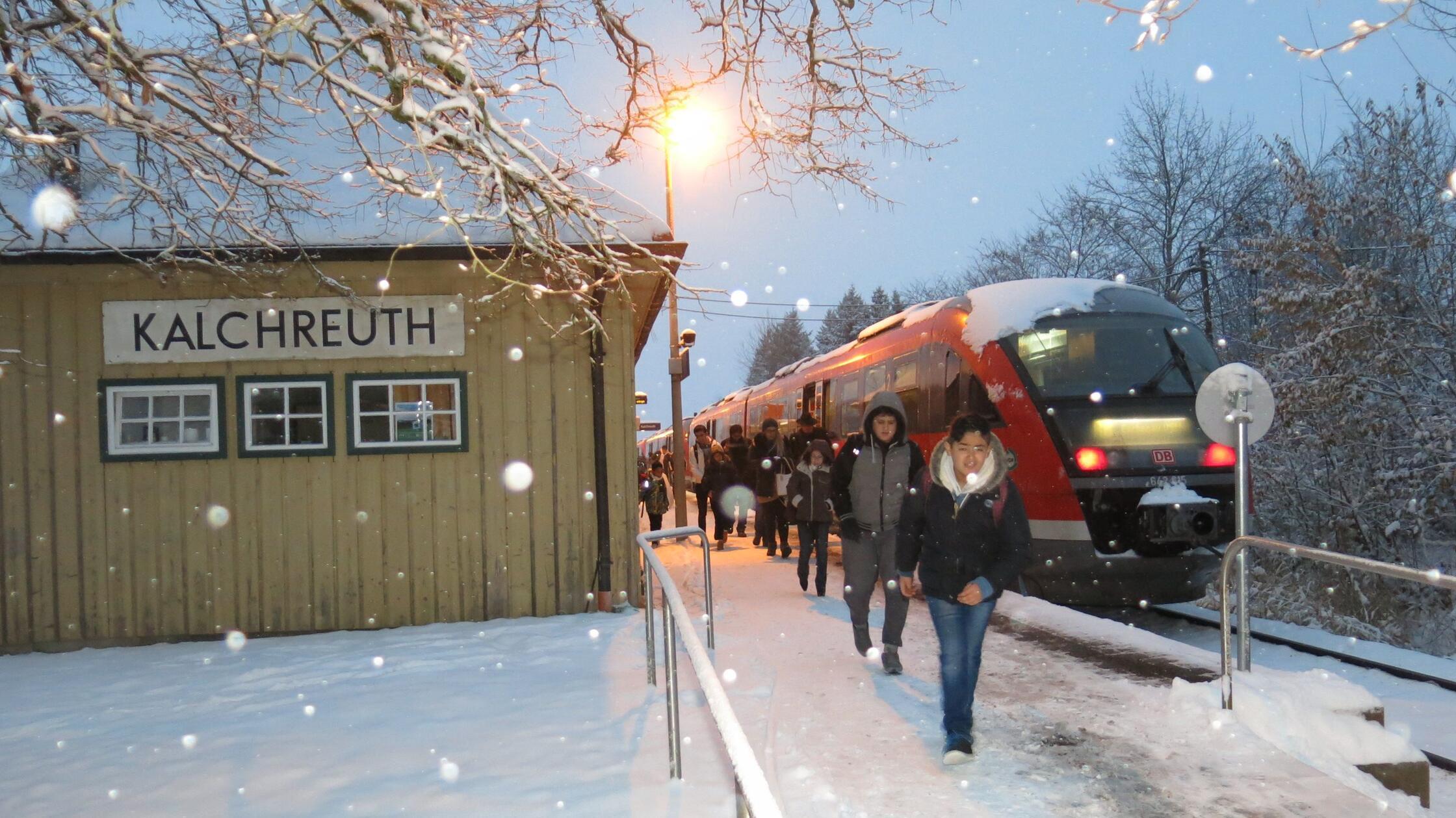 Gräfenbergbahn. Bahnhof Kalchreuth. 2017. .Foto: S