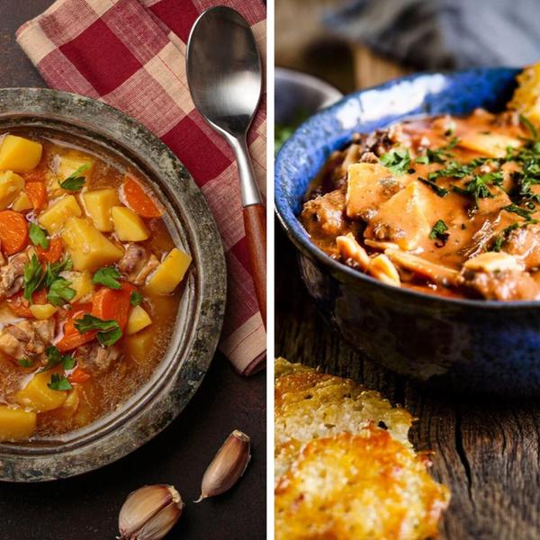 Mehr deftige Eintöpfe und Suppen