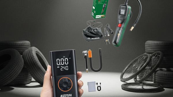 Bosch Easy Pump Kompressor Akku Luftpumpe