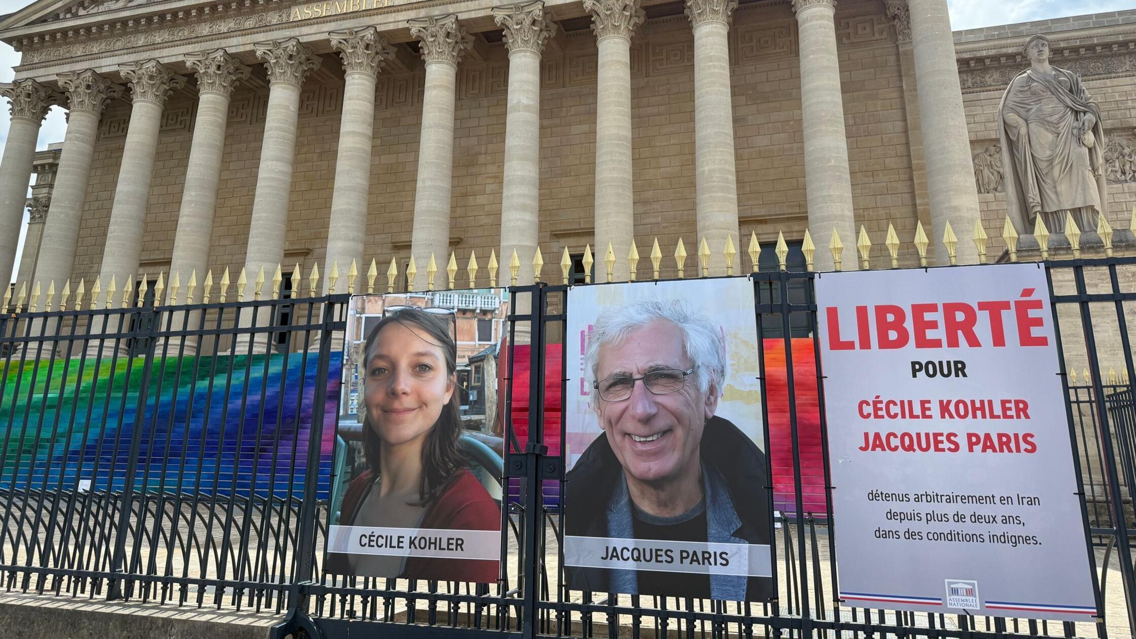 Französisches Paar nach drei Jahren Haft im Iran entlassen