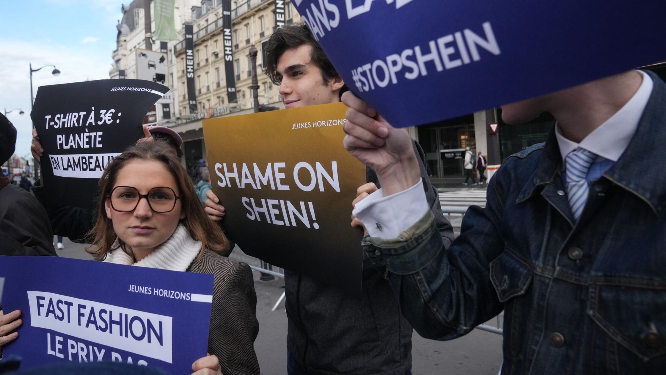 Shein eröffnet unter Protest ersten Ladenbereich in Paris