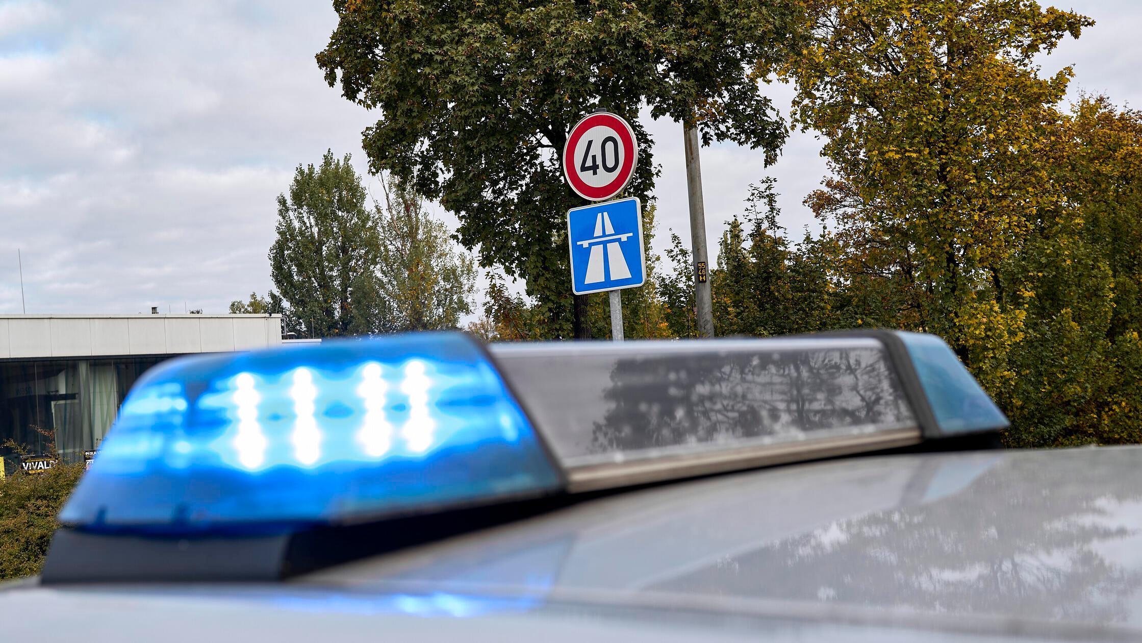 A100 und A113 in Berlin werden wegen Polizeieinsat