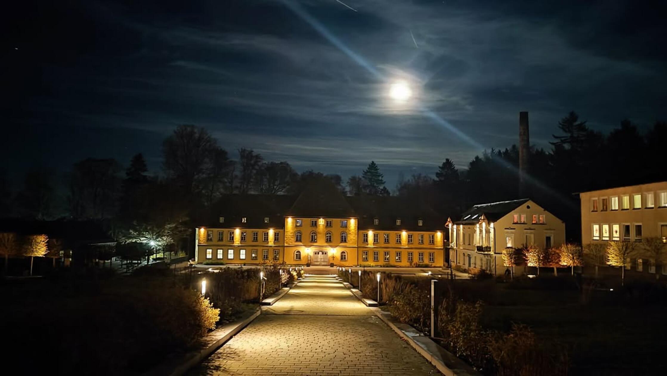 Aufnahme aus Bad Alexandersbad, einer Gemeinde im oberfränkischen Landkreis Wunsiedel.