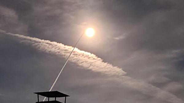 Der Supermond in Würzburg.