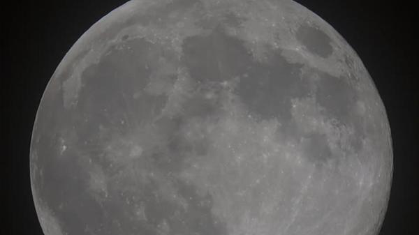 Der Supermond bei Coburg.