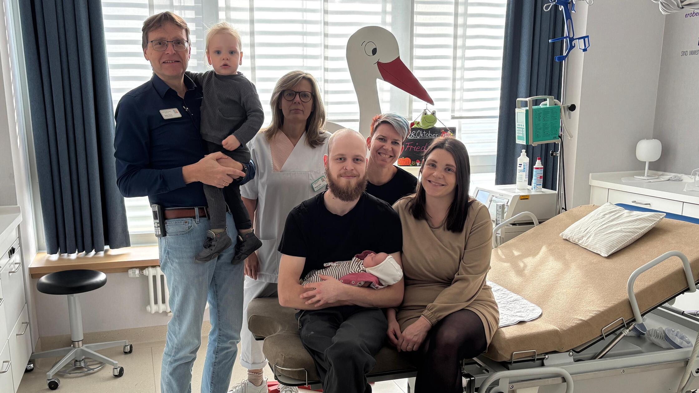 (Fast) letztes Baby, Geburtsklinik Roth