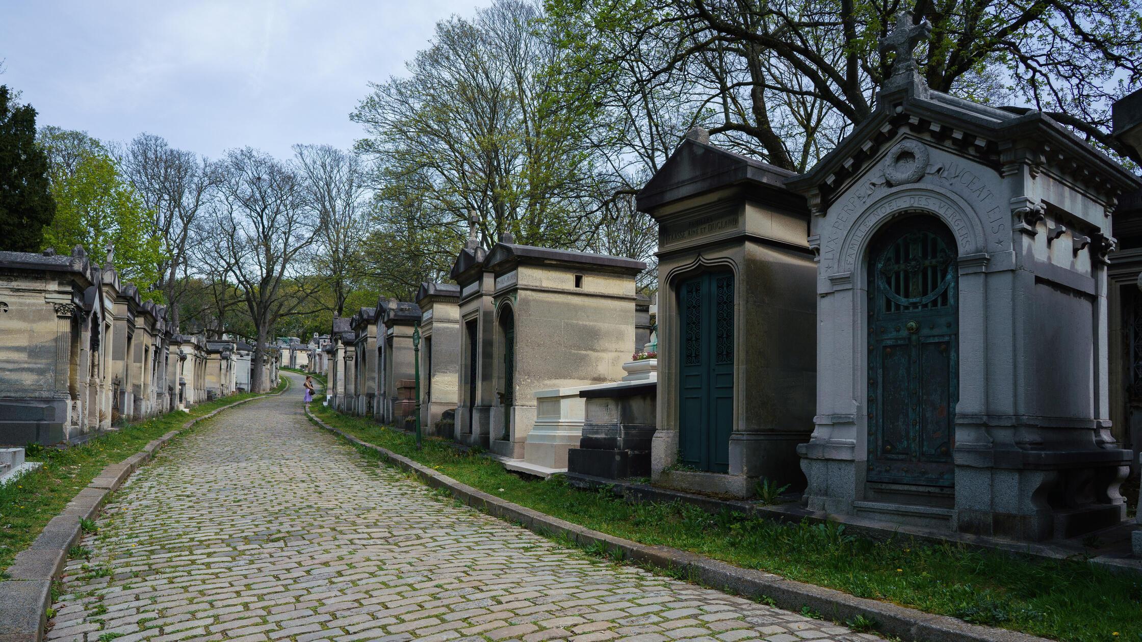 Pere-Lachaise Cemetery In Paris
