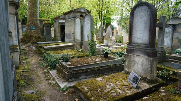 Pere-Lachaise Cemetery In Paris