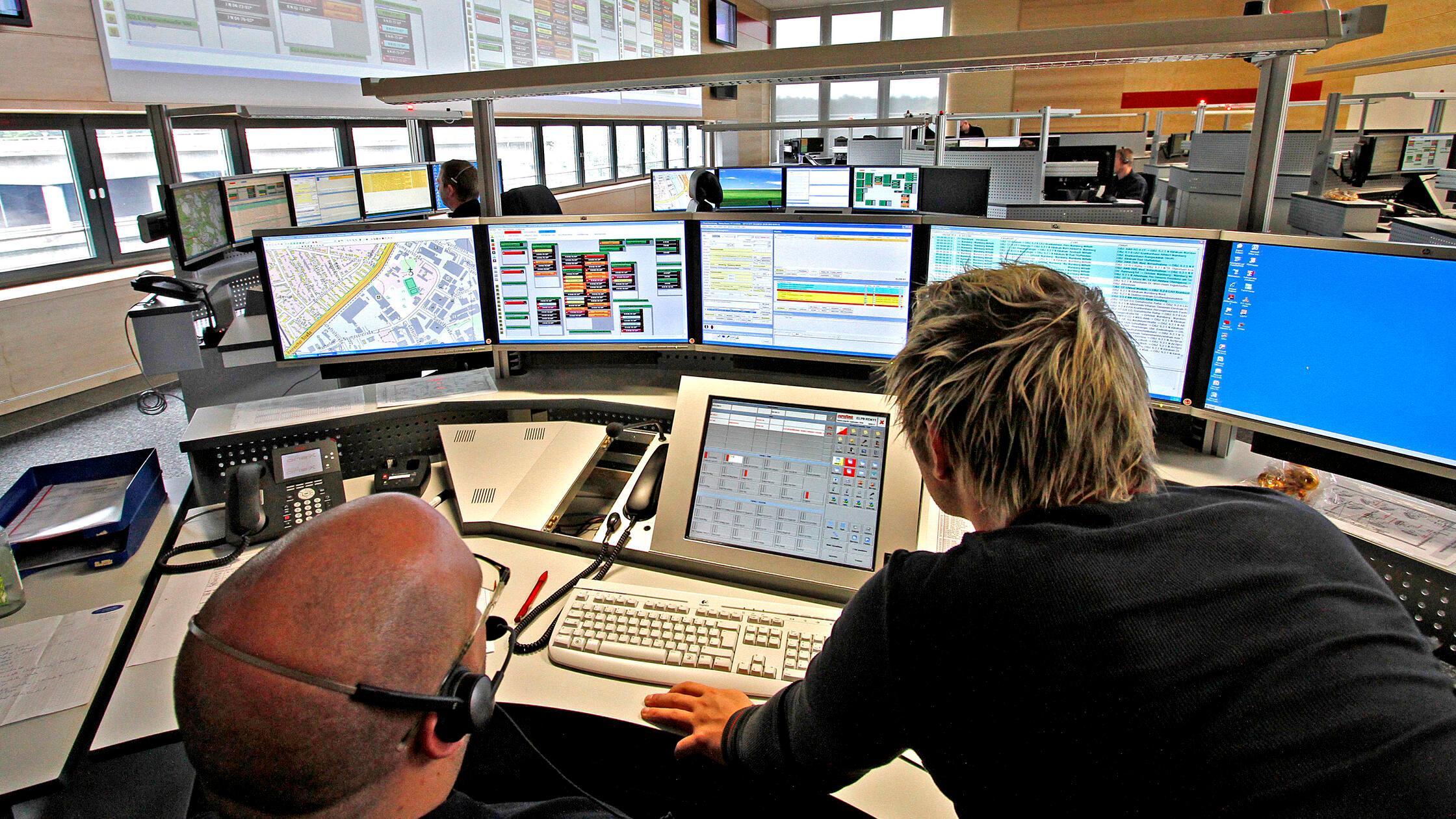 Neue Leitstelle Feuerwache 4 am Hafen.