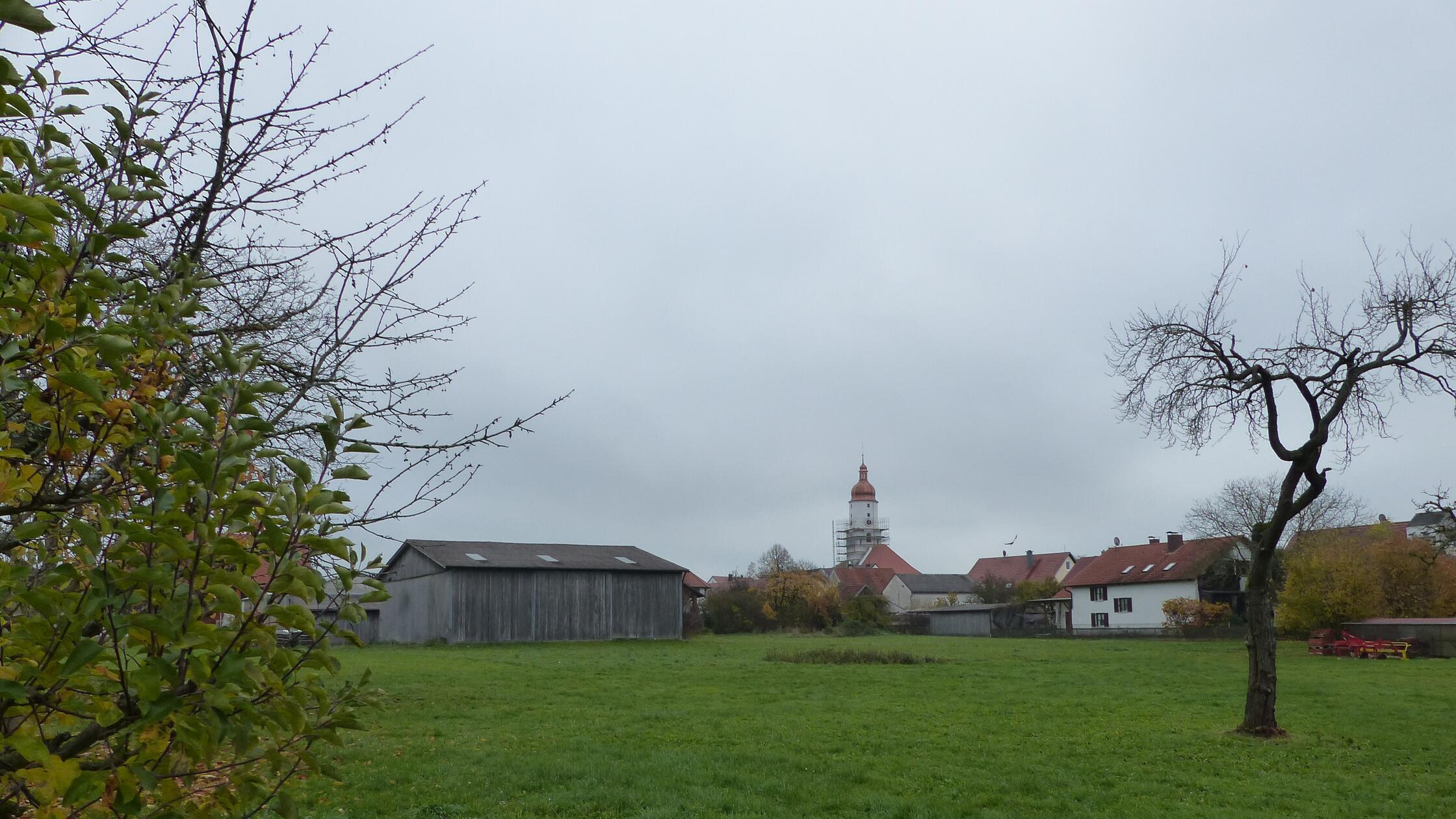 An der kurzen Gasse in Sulzkirchen wird ein kleine