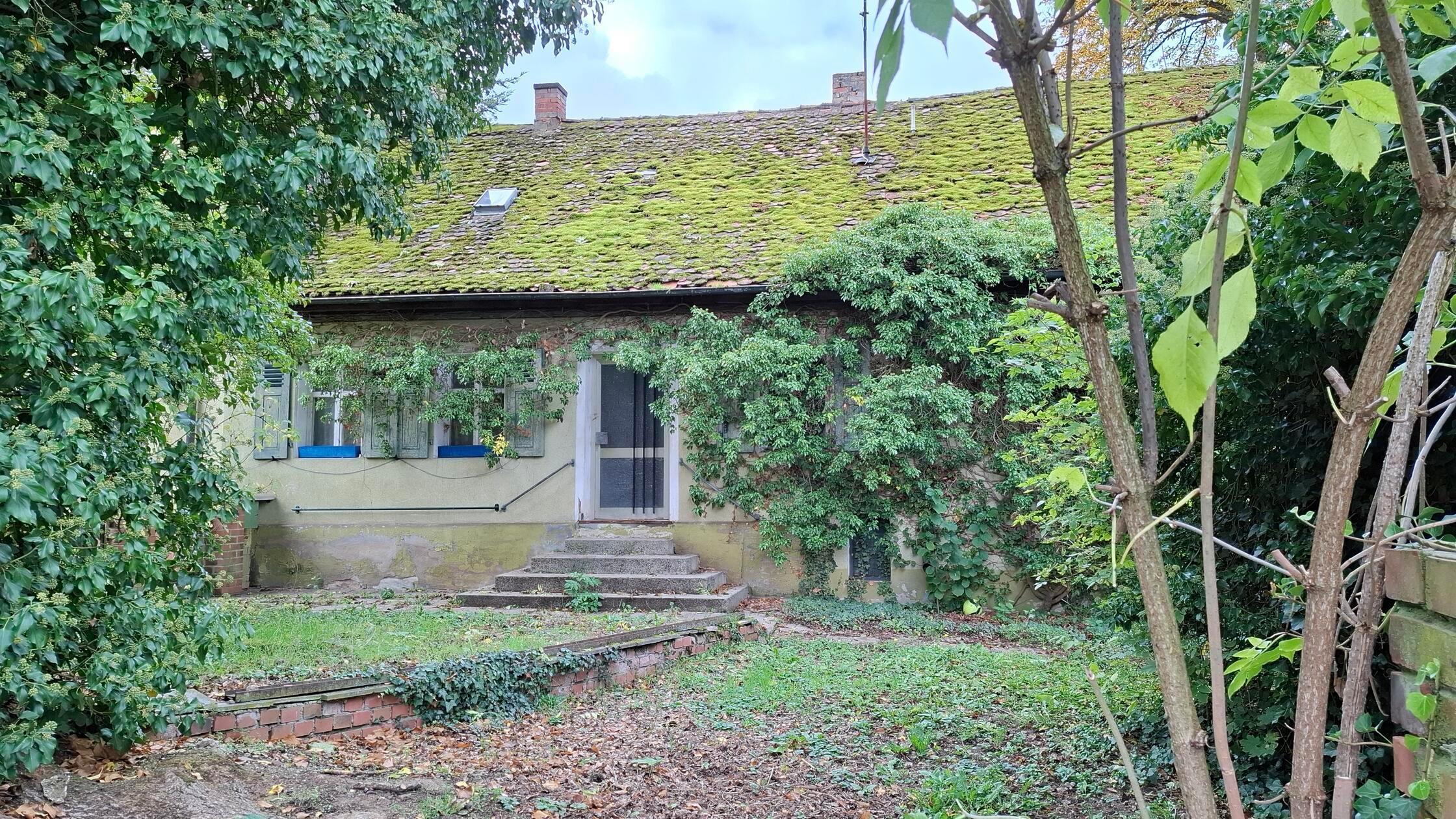 Das unbewohnte Haus an der Schollerwiese in Langen