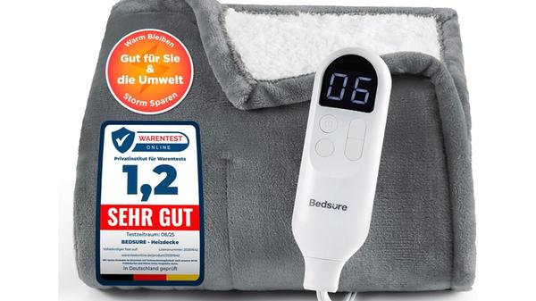 Bedsure Heizdecke elektrische Waermedecke