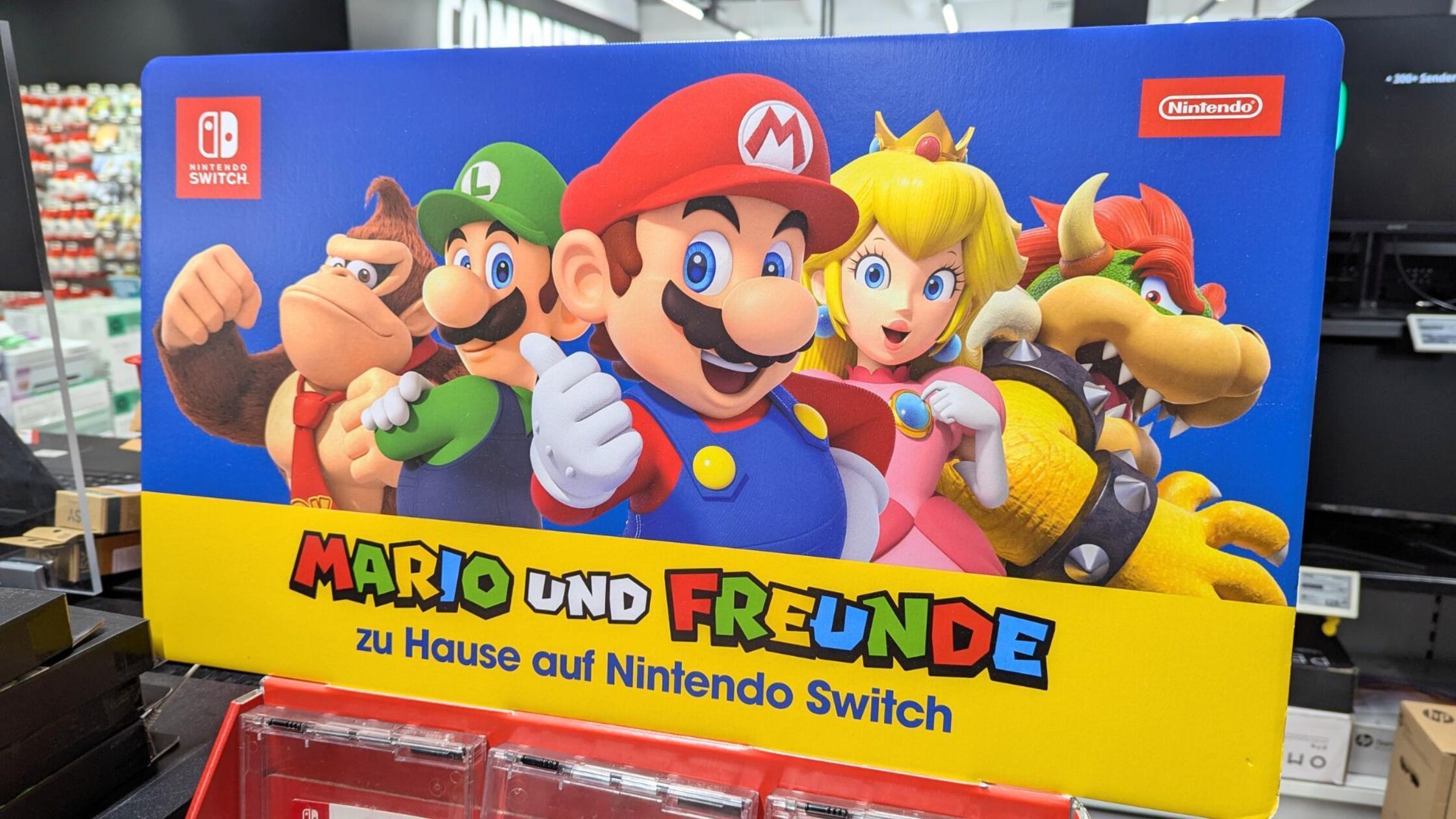 Nintendo Switch 2 Banner Mario