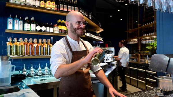 Direkt am Eingang befindet sich die Wilma Wunderbar - hier werden Cocktails frisch gemixt.