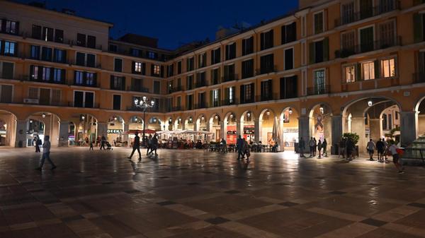 Eindrücke aus Palma, der Hauptstadt von Mallorca: Der Placa Major ist der zentrale Platz in Palma.