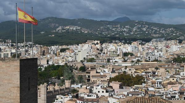 Eindrücke aus Palma, der Hauptstadt von Mallorca: Blick über die Inselhauptstadt.