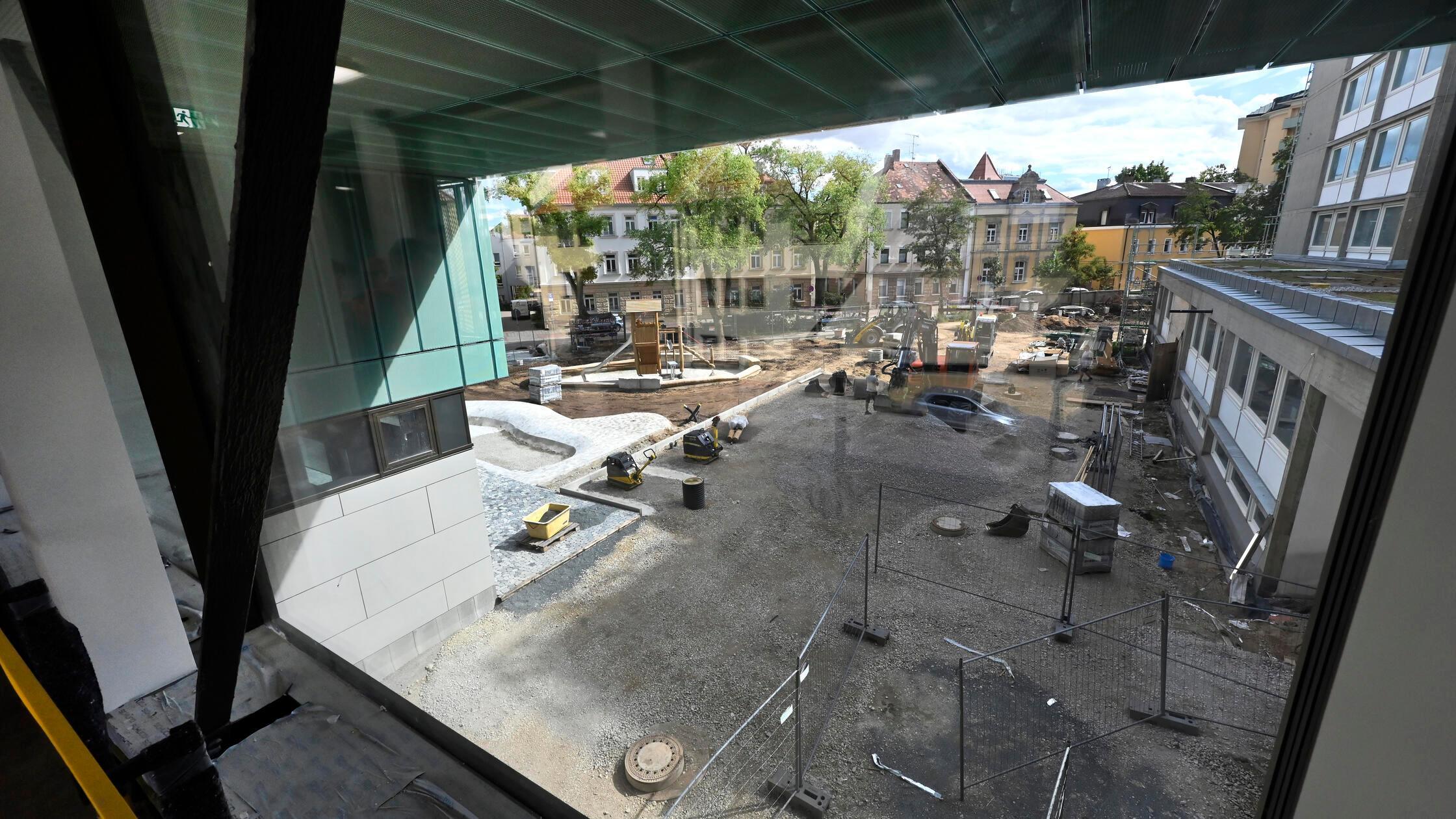 Erlangen:  Der Umbau des früheren Frankenhofs zum 