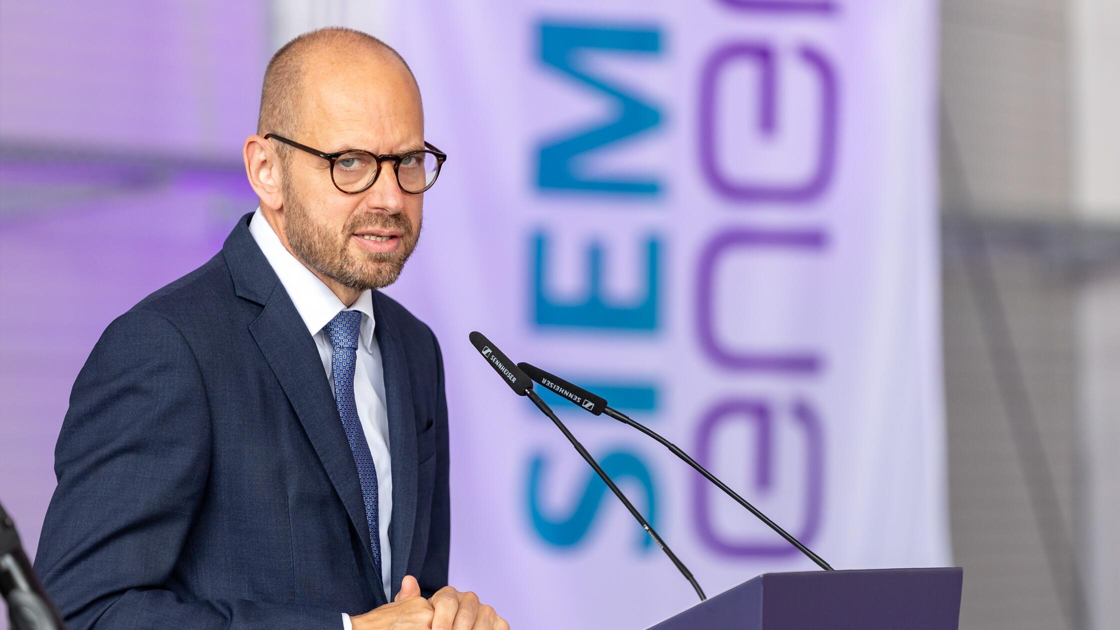 Christian Bruch, Vorstandsvorsitzender von Siemens