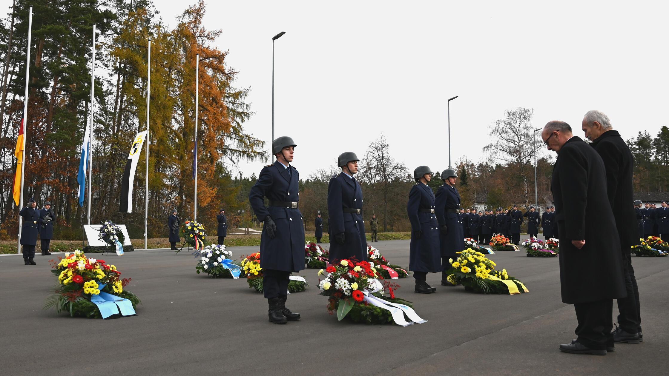 Die Totenehrung der Luftwaffe anlässlich des Volks