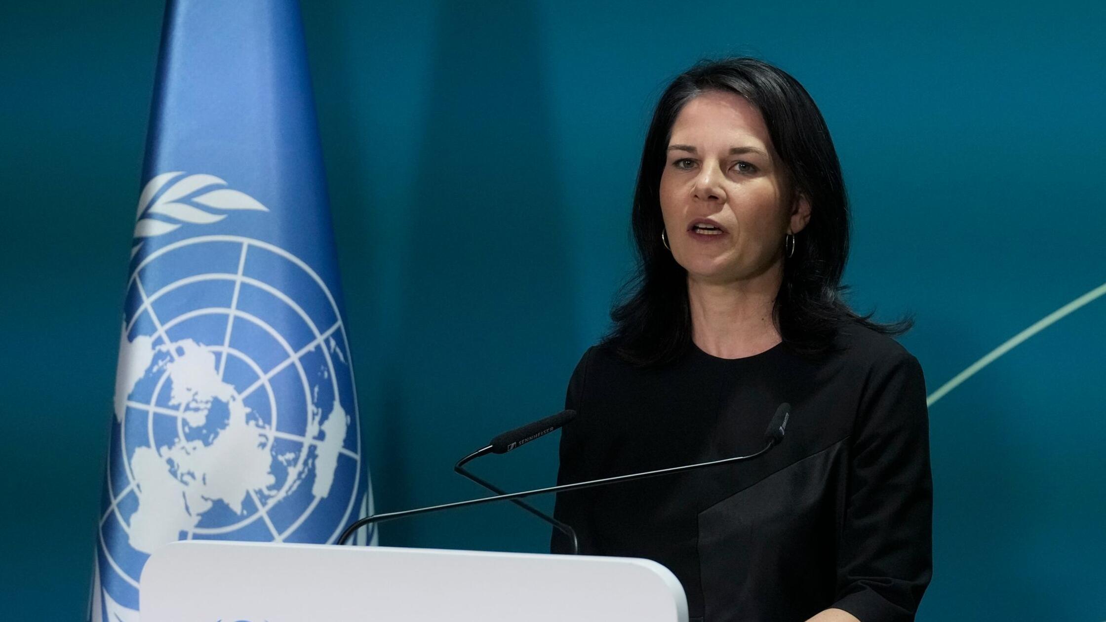 Baerbock auf UN-Klimagipfel: „Größte Bedrohung unserer Zeit“