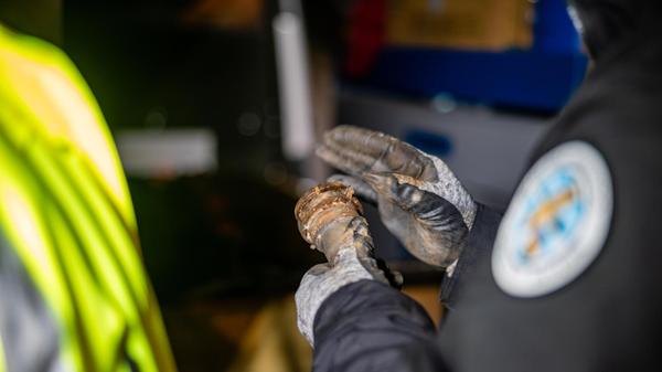 Gegen 2.20 Uhr waren die Evakuierungsmaßnahmen abgeschlossen und um 2.36 Uhr begann die Entschärfung.