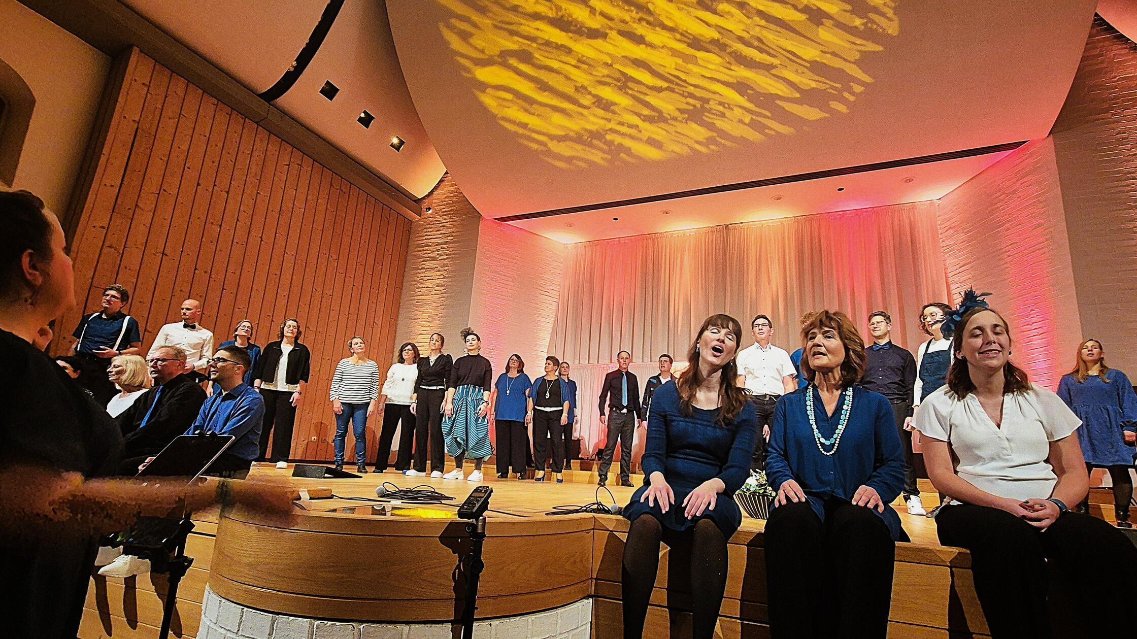 Der Freystädter a cappella Chor  "Vocalipur" bei s