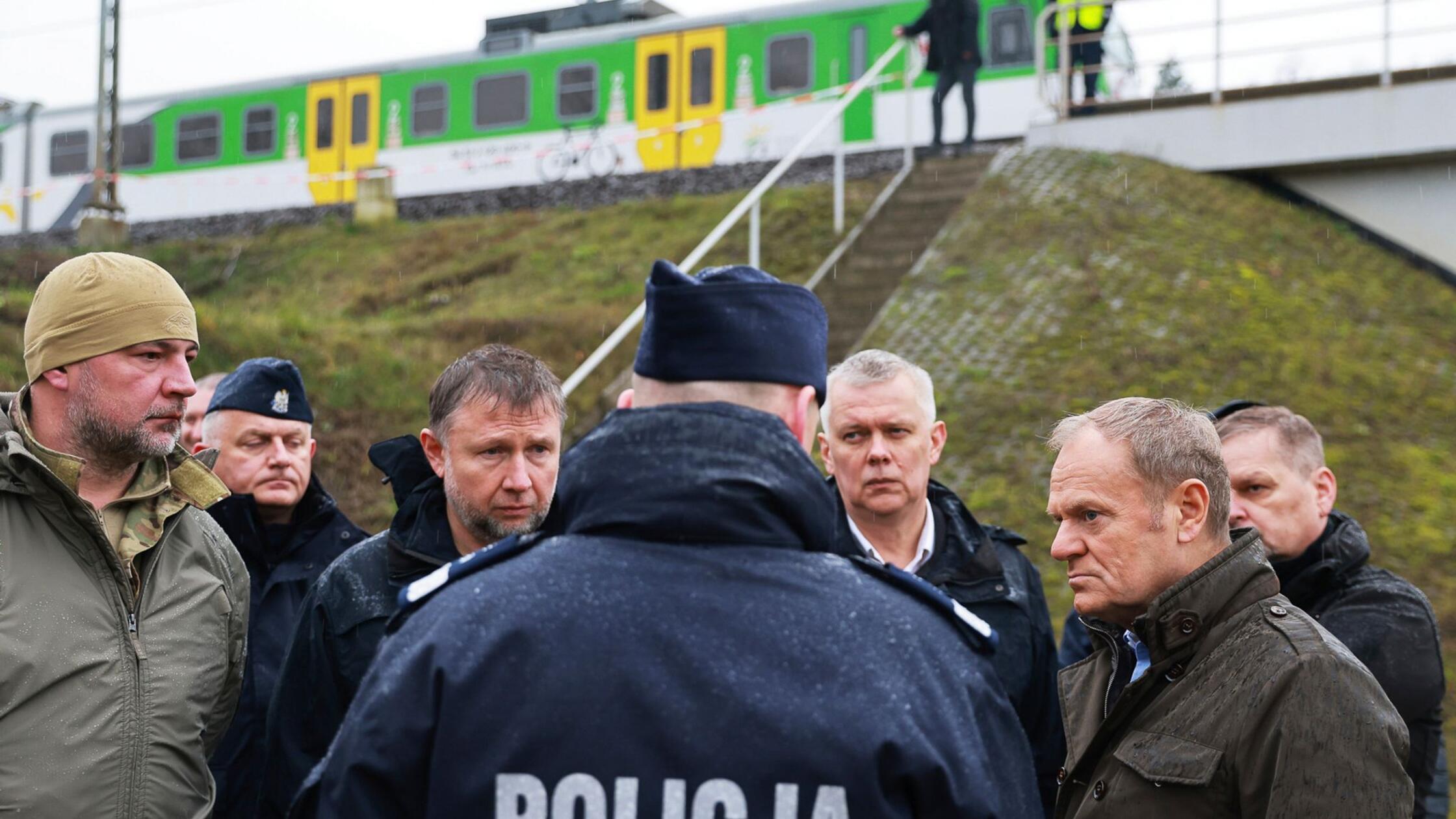Polen sieht Russland hinter Anschlag auf Bahnstrecke