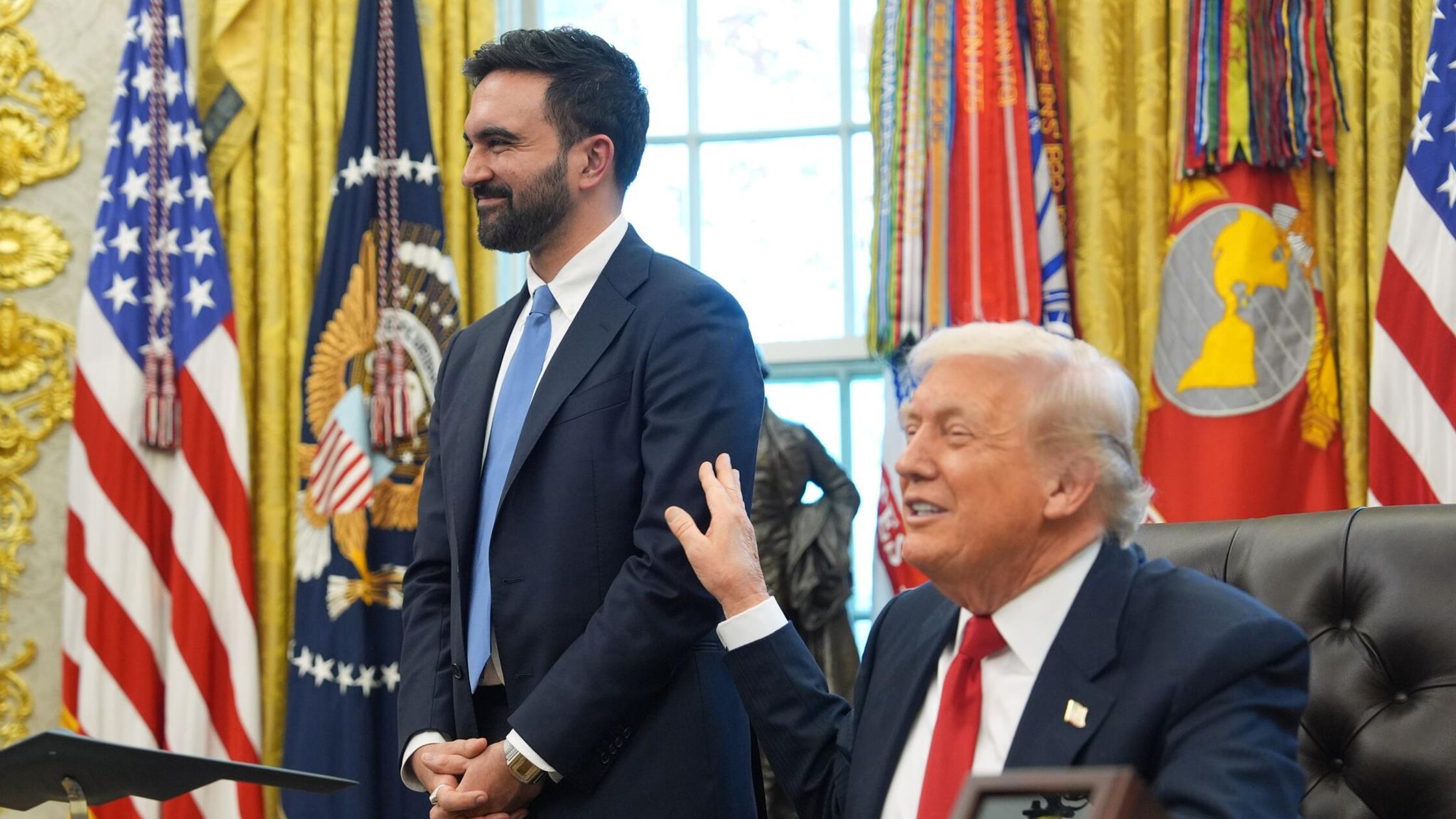 Charme-Offensive im Oval Office: Trump schwärmt von Mamdani