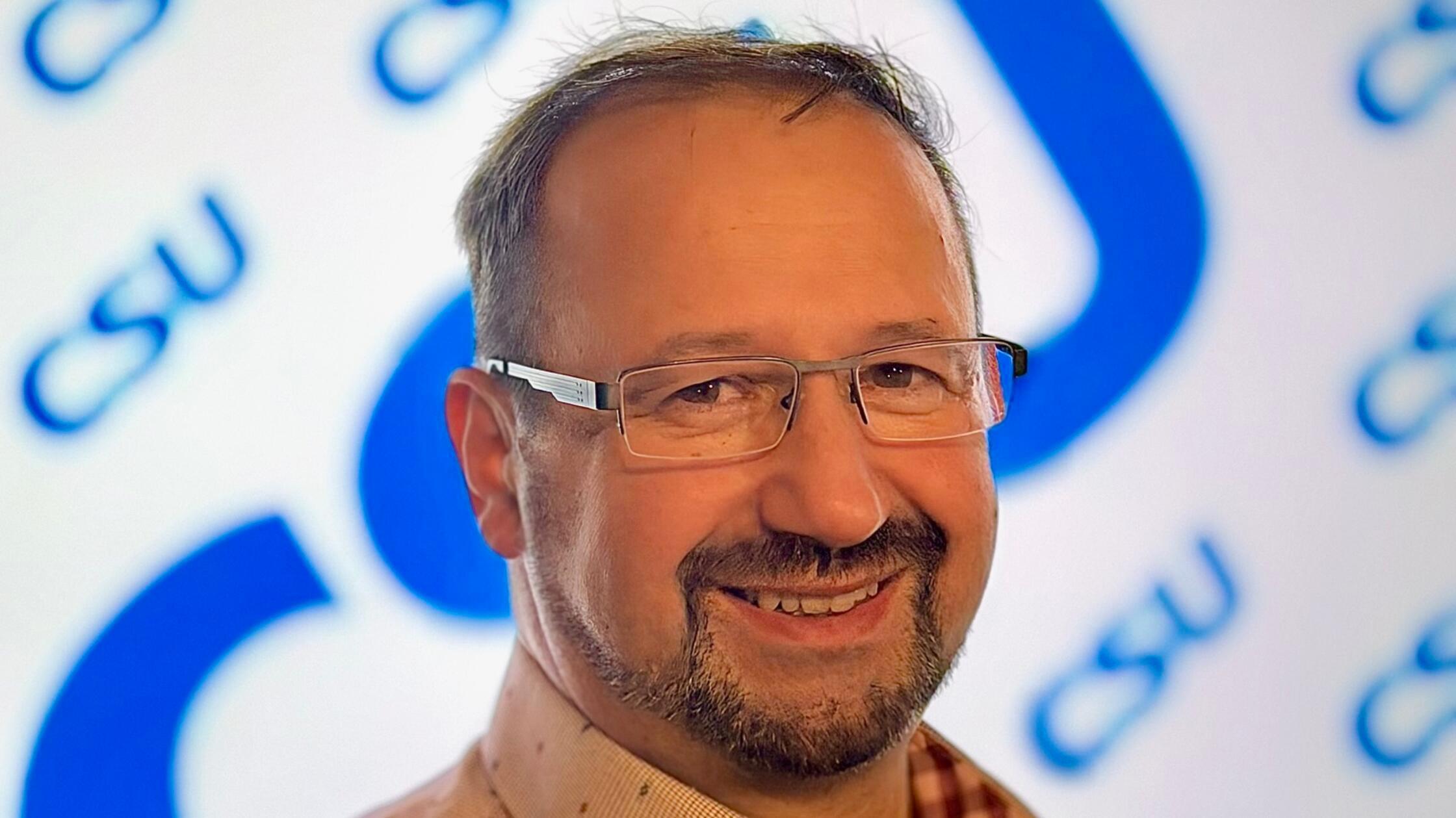 Der Gößweinsteiner Bürgermeisterkandidat der CSU G