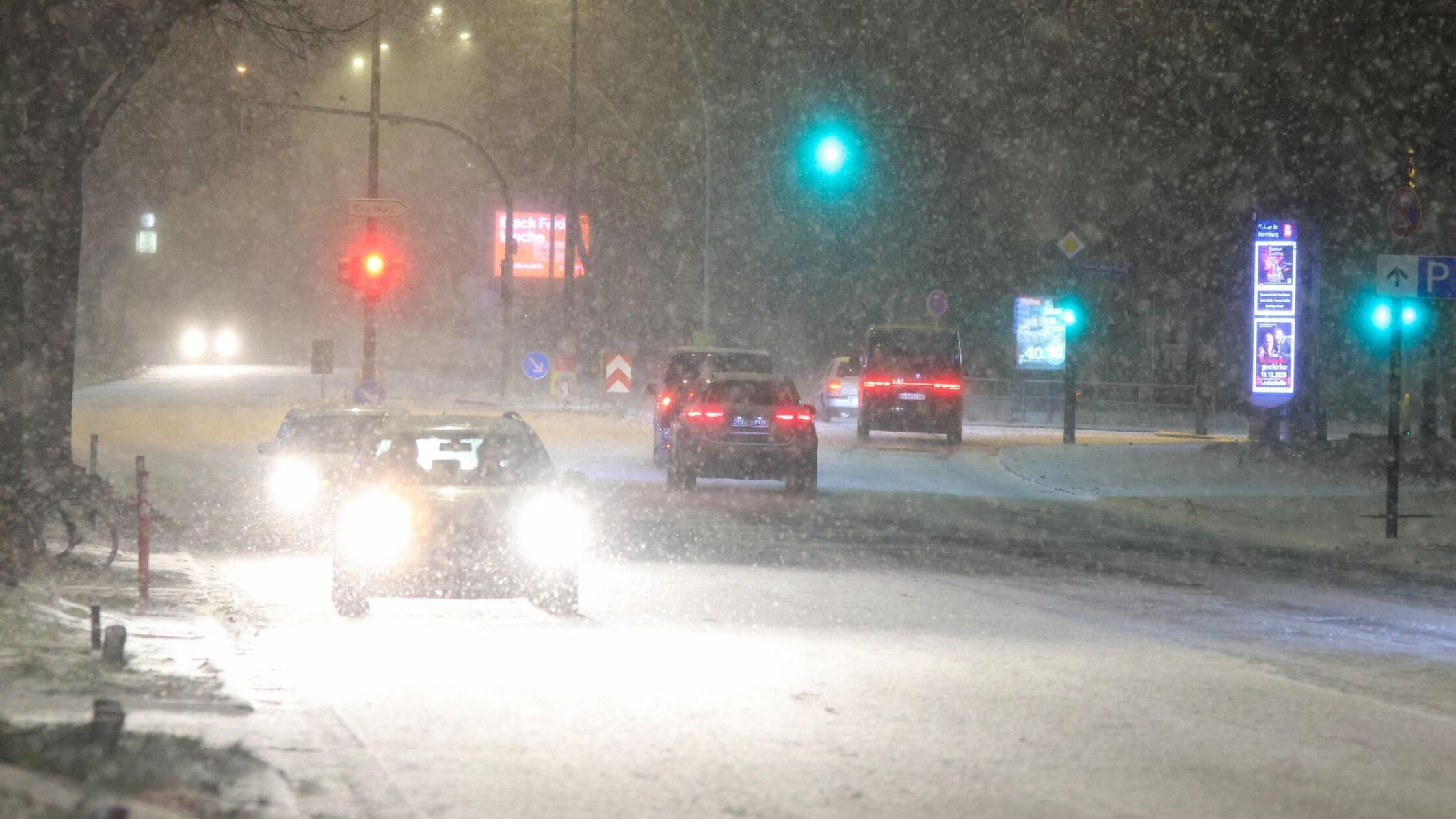 Wintereinbruch sorgt für Glätte in Deutschland