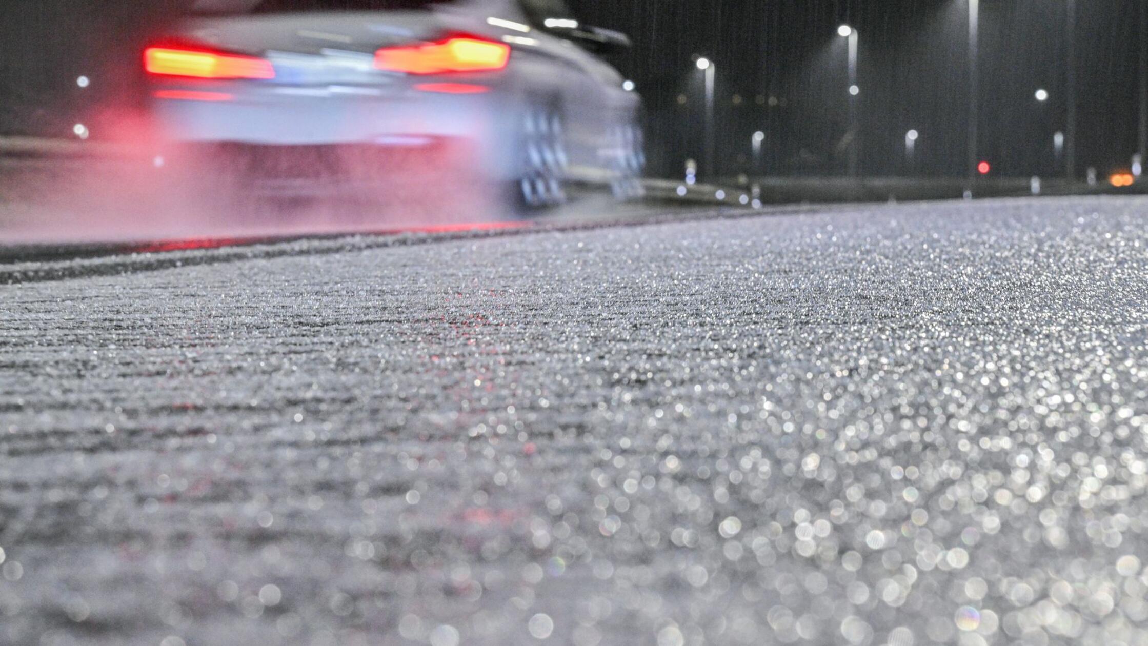 Erneut Glatteis möglich - Bayern zwischen Regen und Schnee