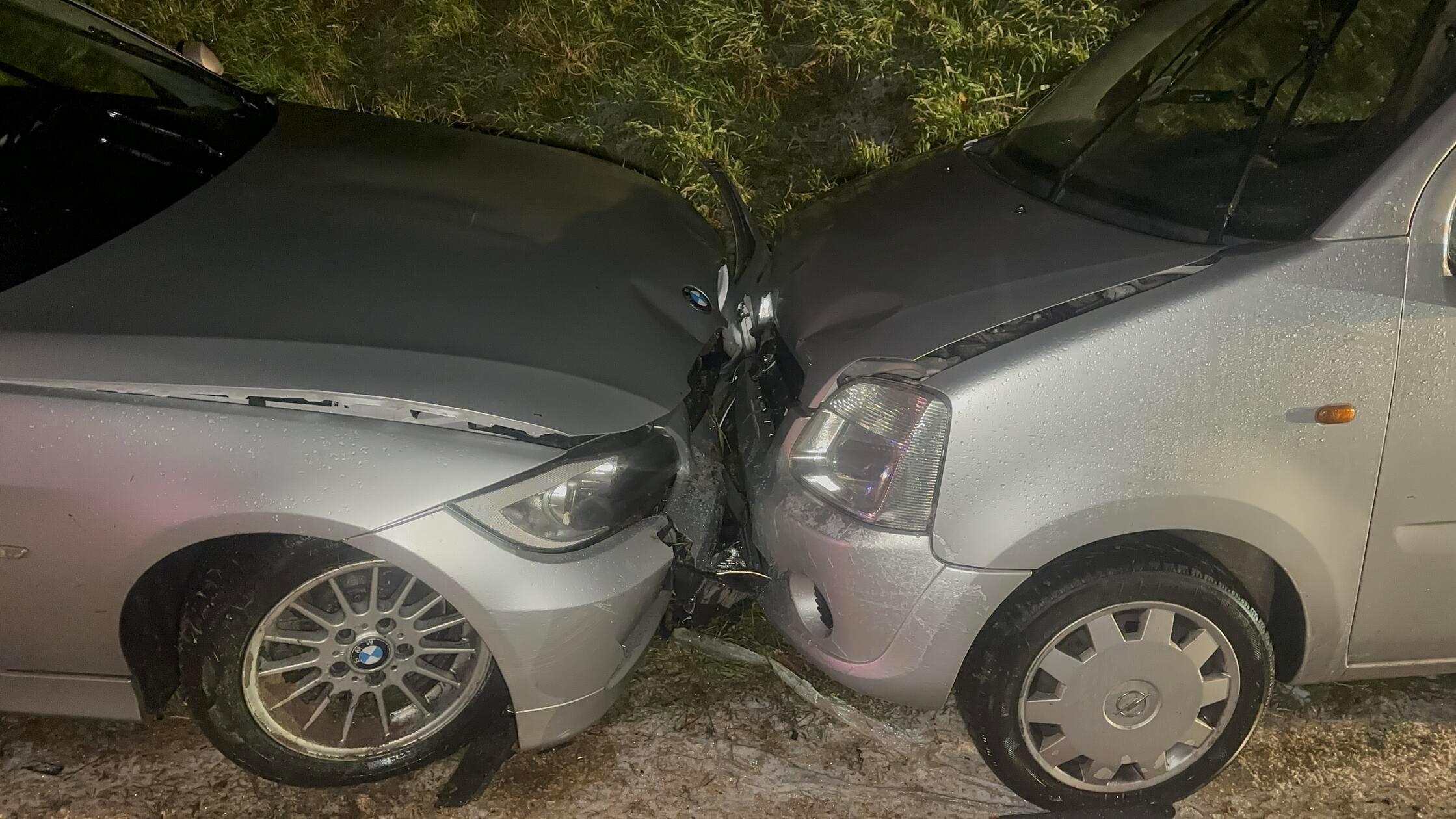 Rettungsdienst und Feuerwehr haben den verletzten Fahrer versorgt und in ein Krankenhaus gebracht sowie die Unfallstelle abgesichert.