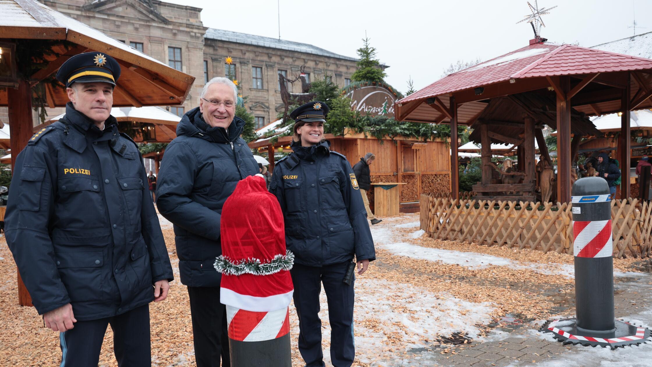 Joachim Herrmann Sicherheit Weihnachtsmarkt