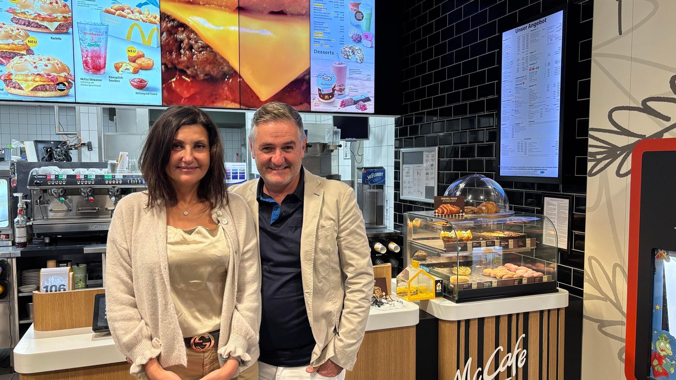 Suzi & Stefan Streckel McDonalds Übergabe 2025