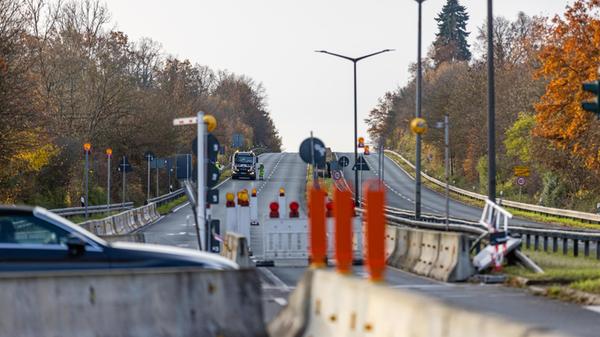 Die Zirndorfer Brücke in Fürth wird ab Freitag (14
