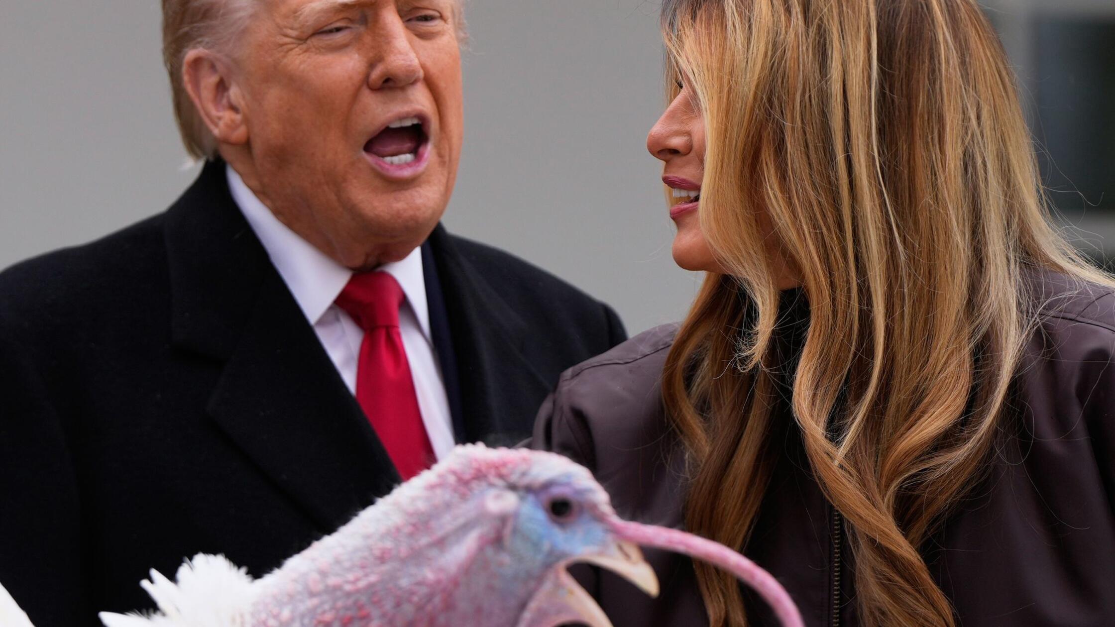 Trump begnadigt Truthähne und schießt gegen Demokraten