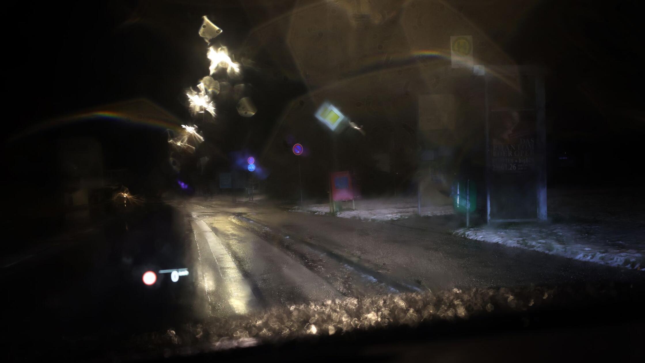 Regen trifft auf Frost – Glatteisgefahr im Südosten