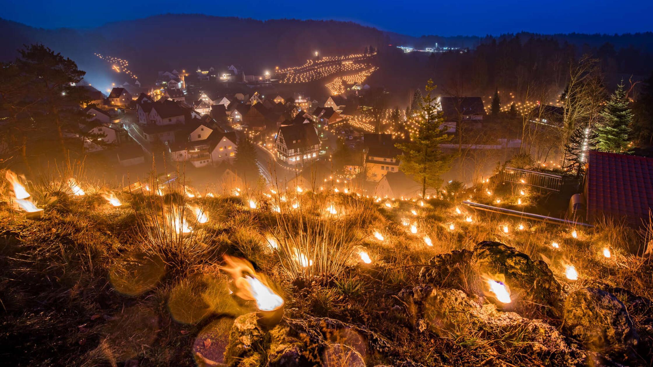 Obertrubach Lichter
Bilder: Gemeinde Obertrubach.
