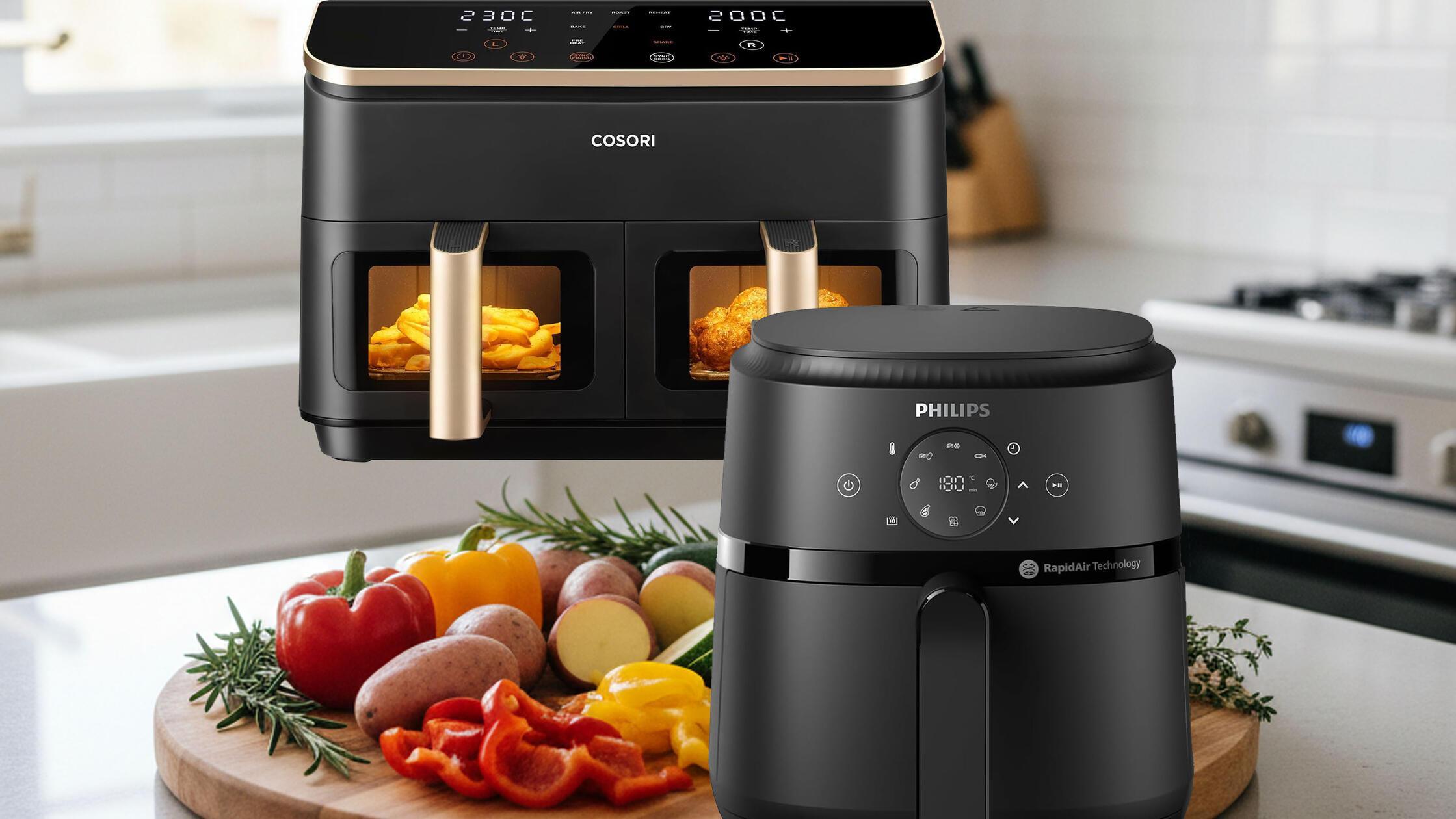 Amazon Airfryer Heissluftfritteuse Philips Cosori
