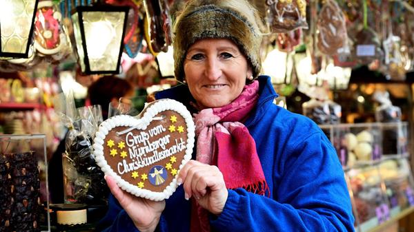 Britta Wunderle-Wittmann ist mit ihren Süßwaren vertreten.