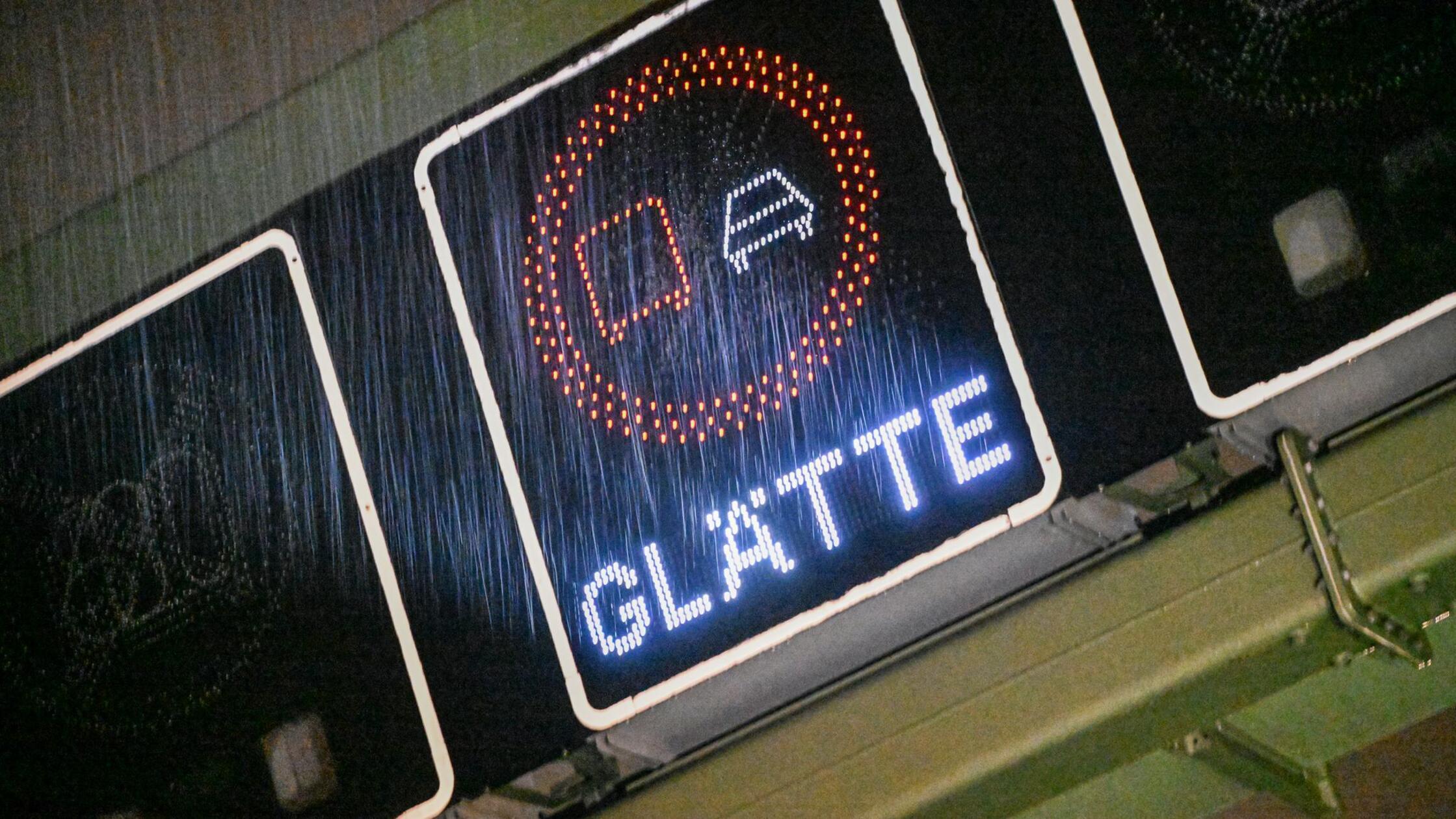 Wetterdienst warnt vor Glättegefahr am 1. Adventswochenende