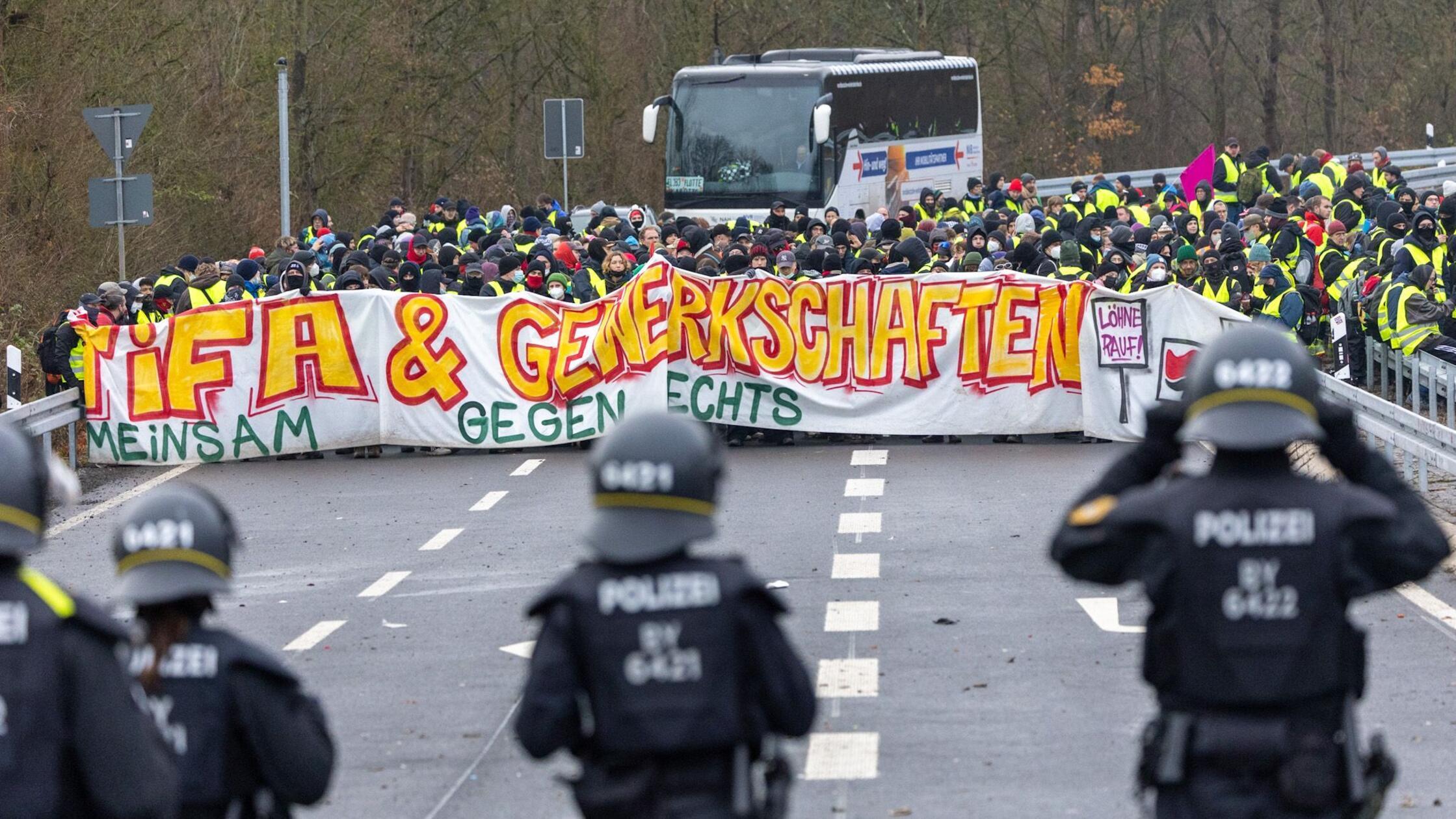 Bilanz nach Protesten gegen AfD-Jugendorganisation in Gießen