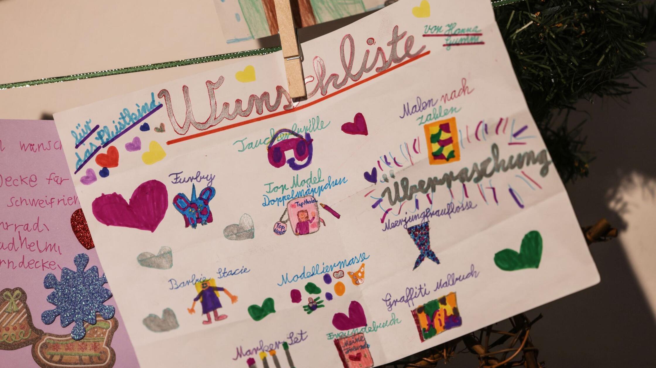 Was Kinder sich zu Weihnachten wünschen