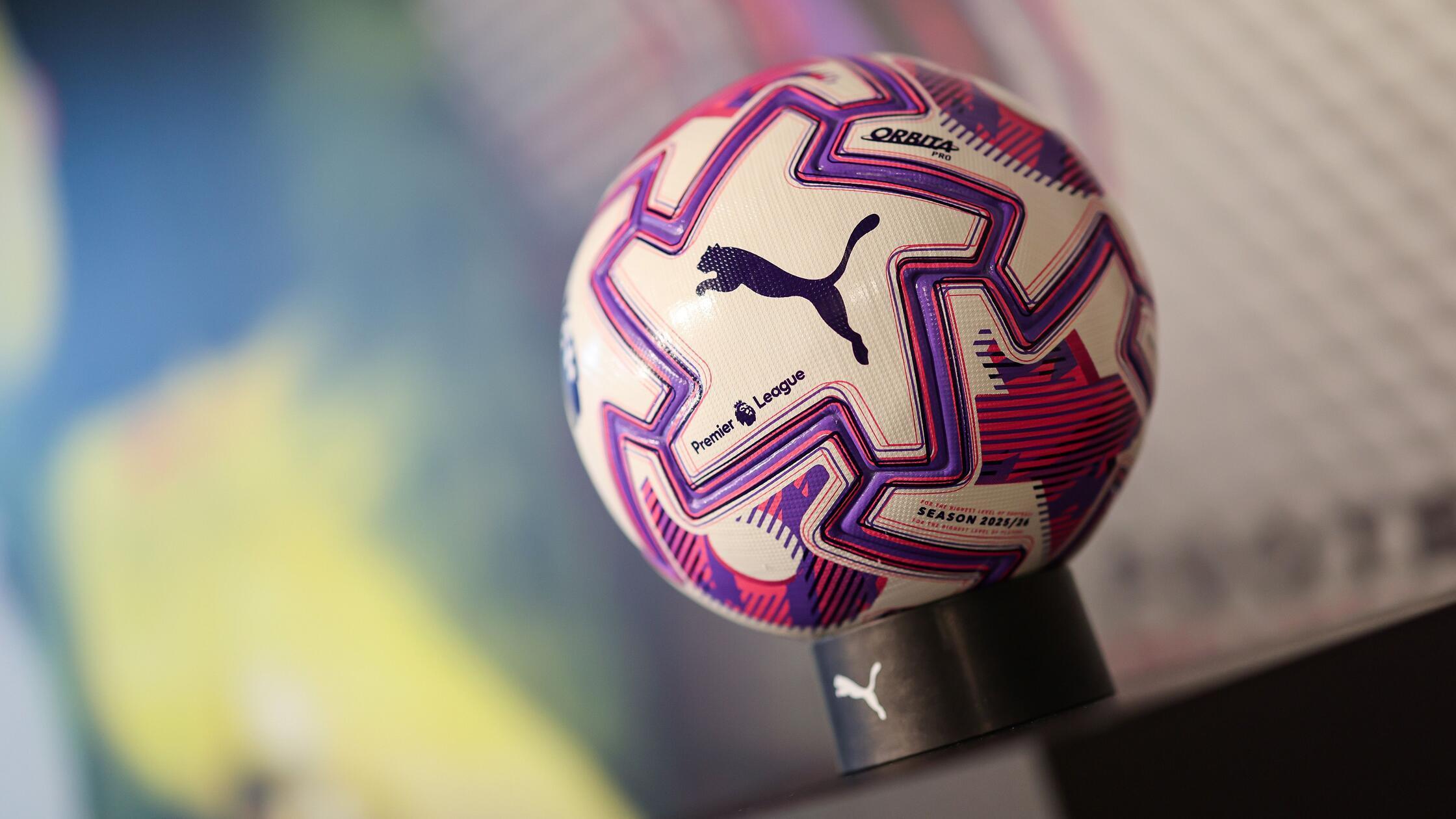 30.10.2025, Bayern, Herzogenaurach: Der Puma Fußba