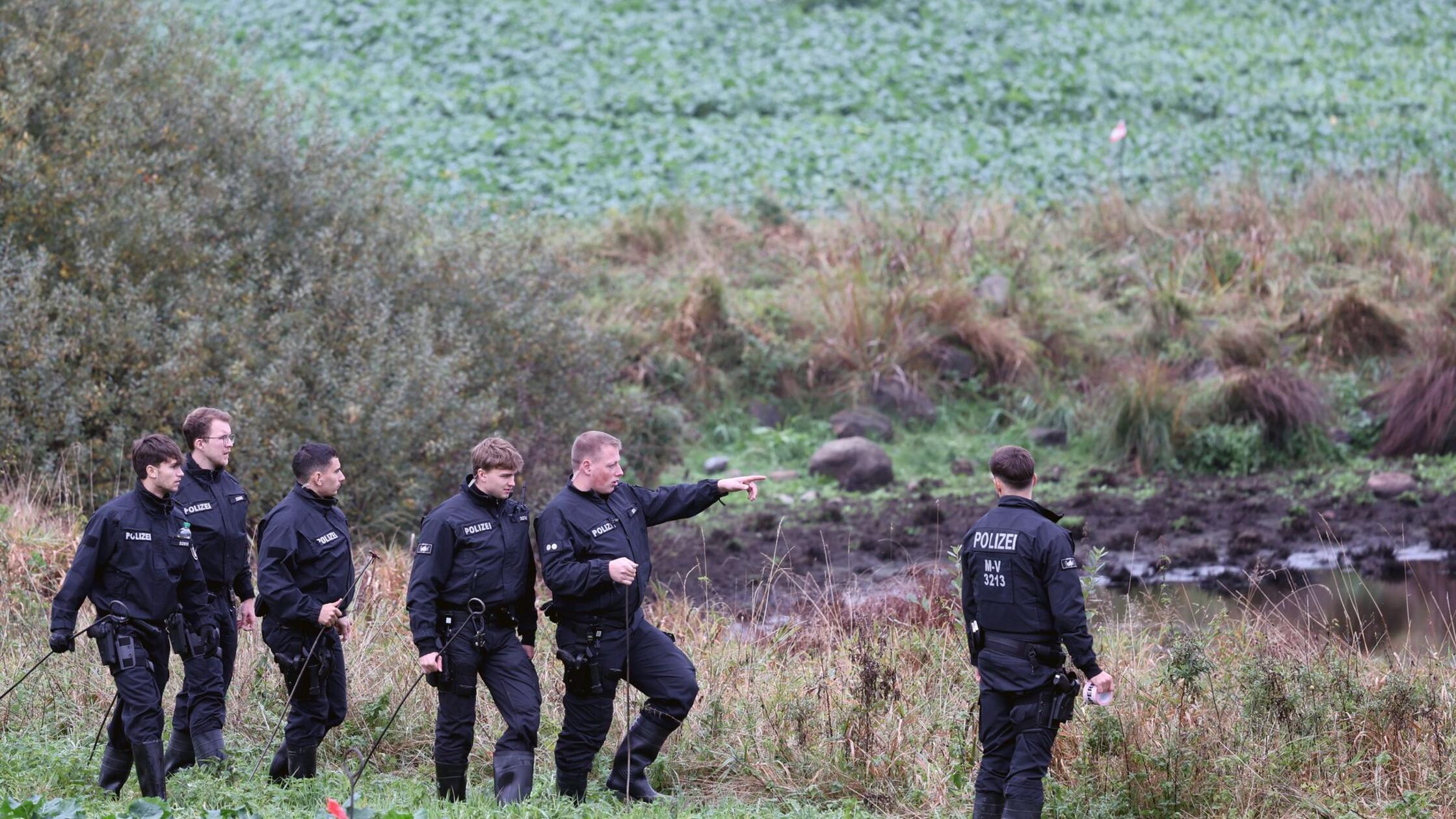 Fall Fabian: Neue Suchaktion der Polizei am Leichen-Fundort