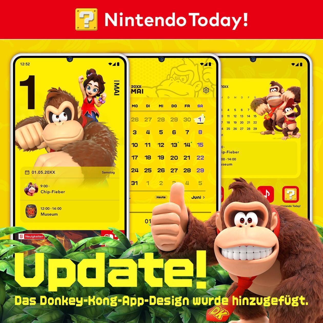 NintendoTodayApp_DonkeyKongDesign